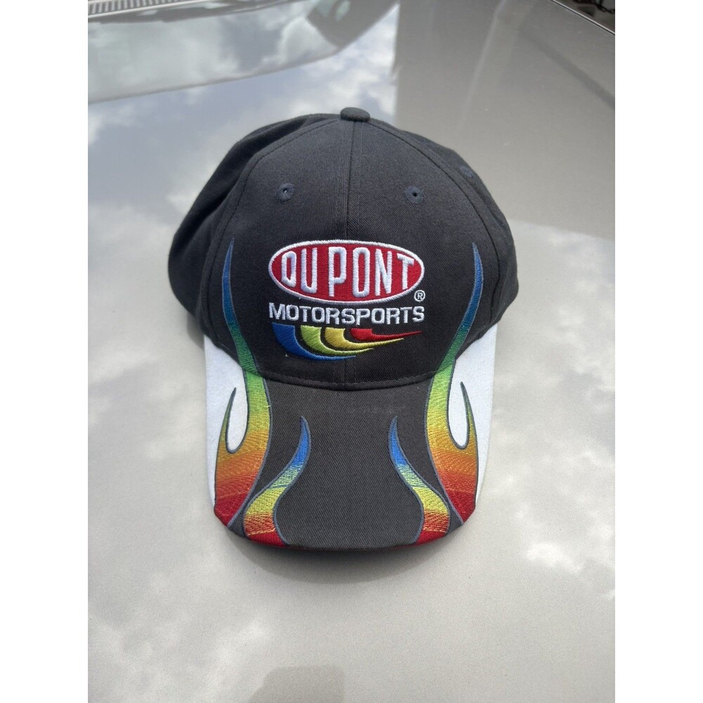 Vintage Chase Authentics Jeff Gordon #24 Du Pont Motorsports Cap NWT CWT Flame